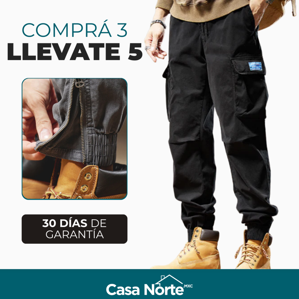 [Llevá 5, Pagá 3] Pantalón Masculino Falcon en Tela Táctica Militar y Algodón (¡Resistente y con Estilo!)