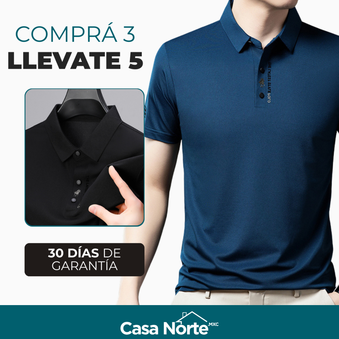 [Llevá 5, Pagá 3] Camisa Masculina Nero en Algodón y Poliéster (¡Ideal para el día a día!)