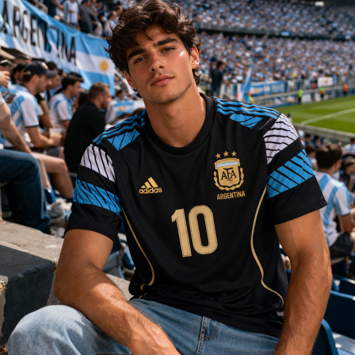 [Llevá 2 y Pagá 1] Camiseta AR 2026 de Poliéster con Calce Ajustado (Edición Limitada)
