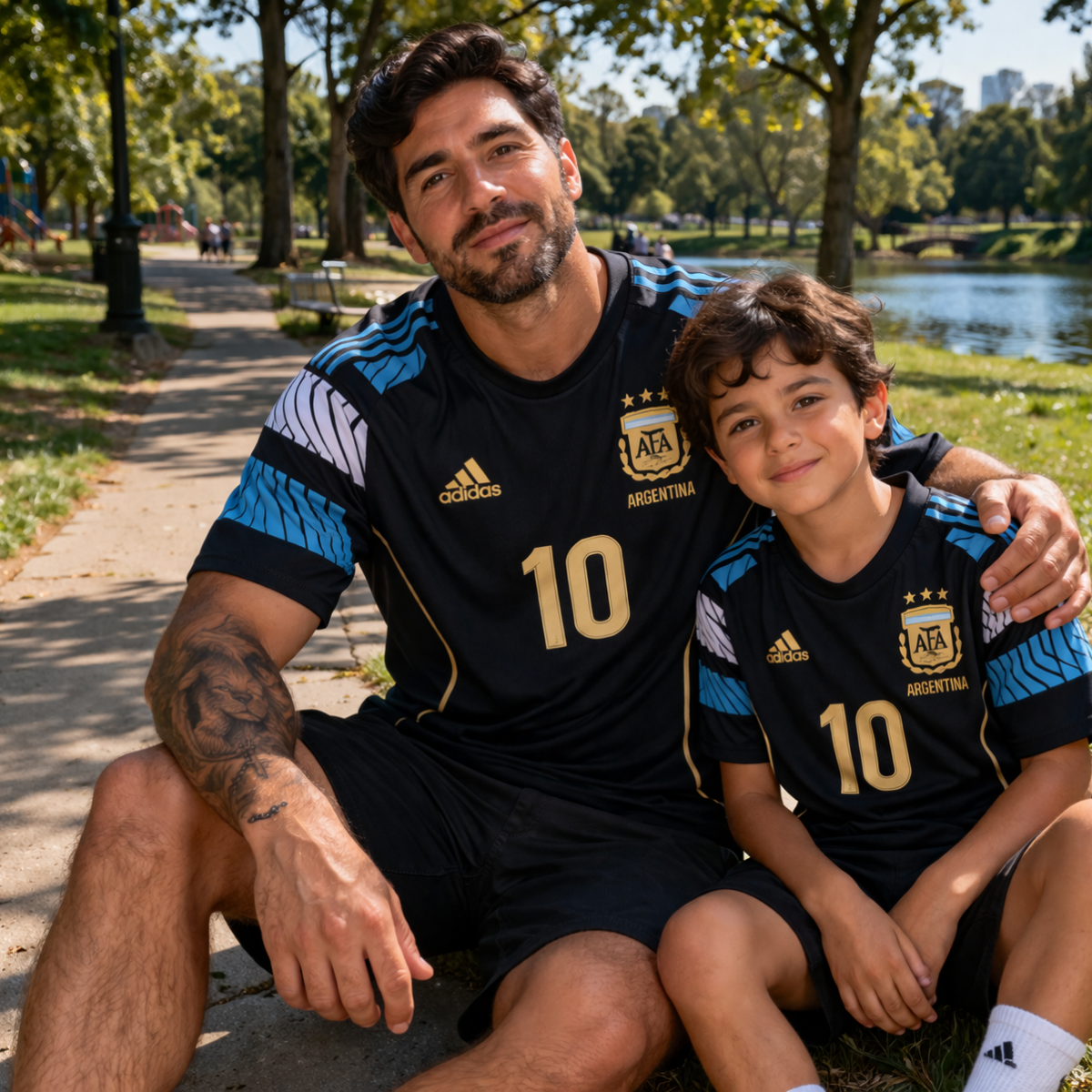 [Llevá 2 y Pagá 1] Camiseta AR 2026 de Poliéster con Calce Ajustado (Edición Limitada)