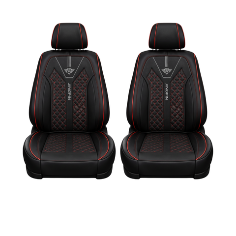 Funda para Auto Revox Universal en Cuero Legítimo con Airbag Integrado + REGALO: Alfombra y Funda para Volante